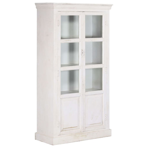 Maison Madeleine -  Highboard 100x40x180 cm Solid Acacia Wood